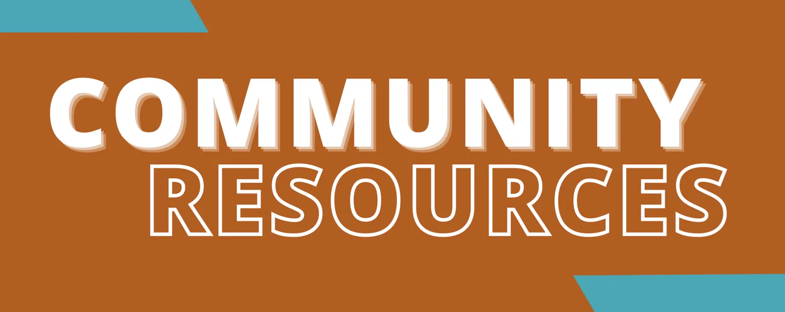 Community Resources Graphic