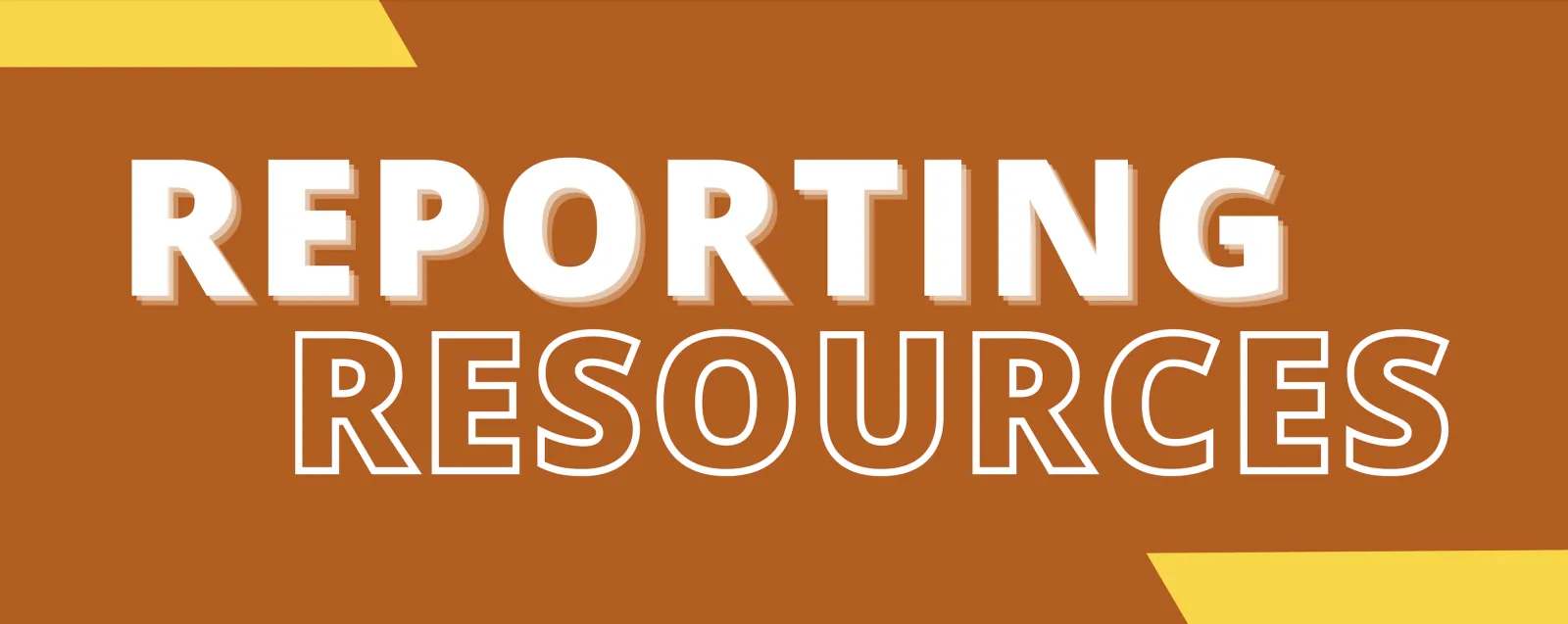 Reporting Resources Graphic