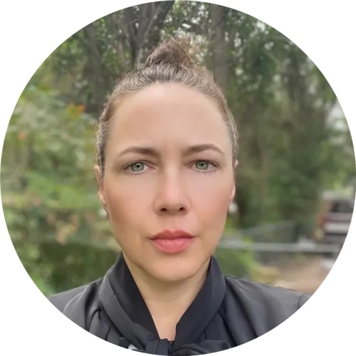 Circular headshot