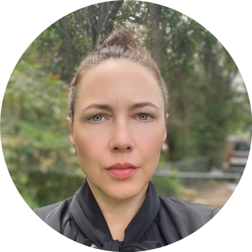 Circular headshot